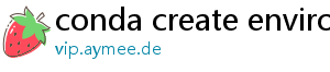 conda create environment