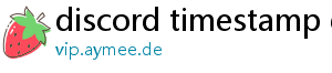discord timestamp generator