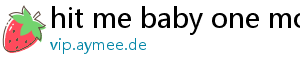 hit me baby one more time
