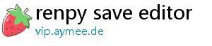 renpy save editor