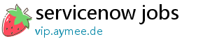 servicenow jobs